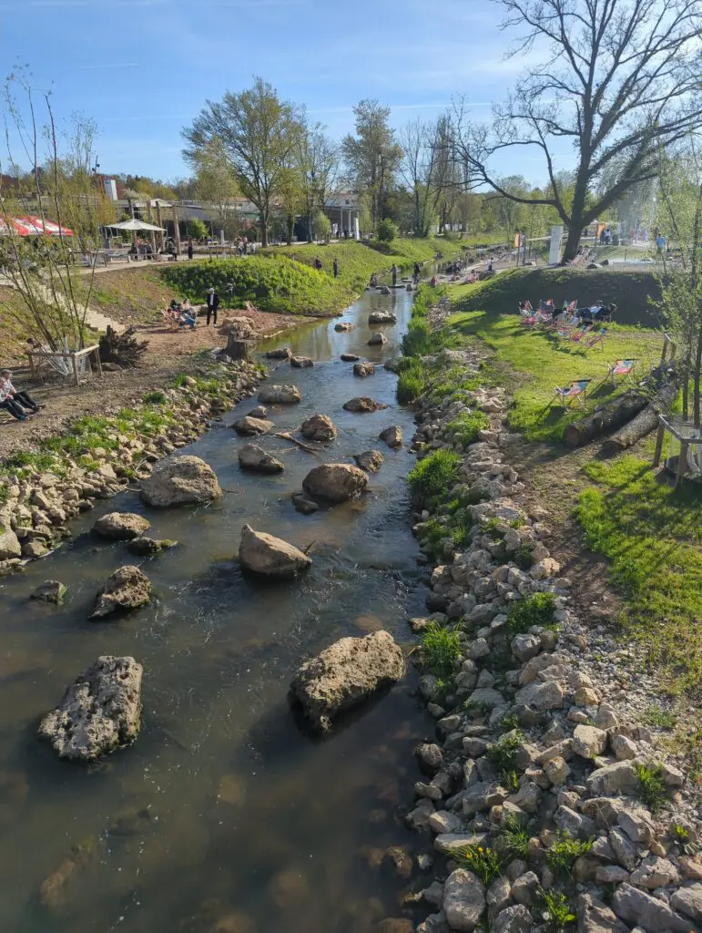 Landesgartenschau Flussbett