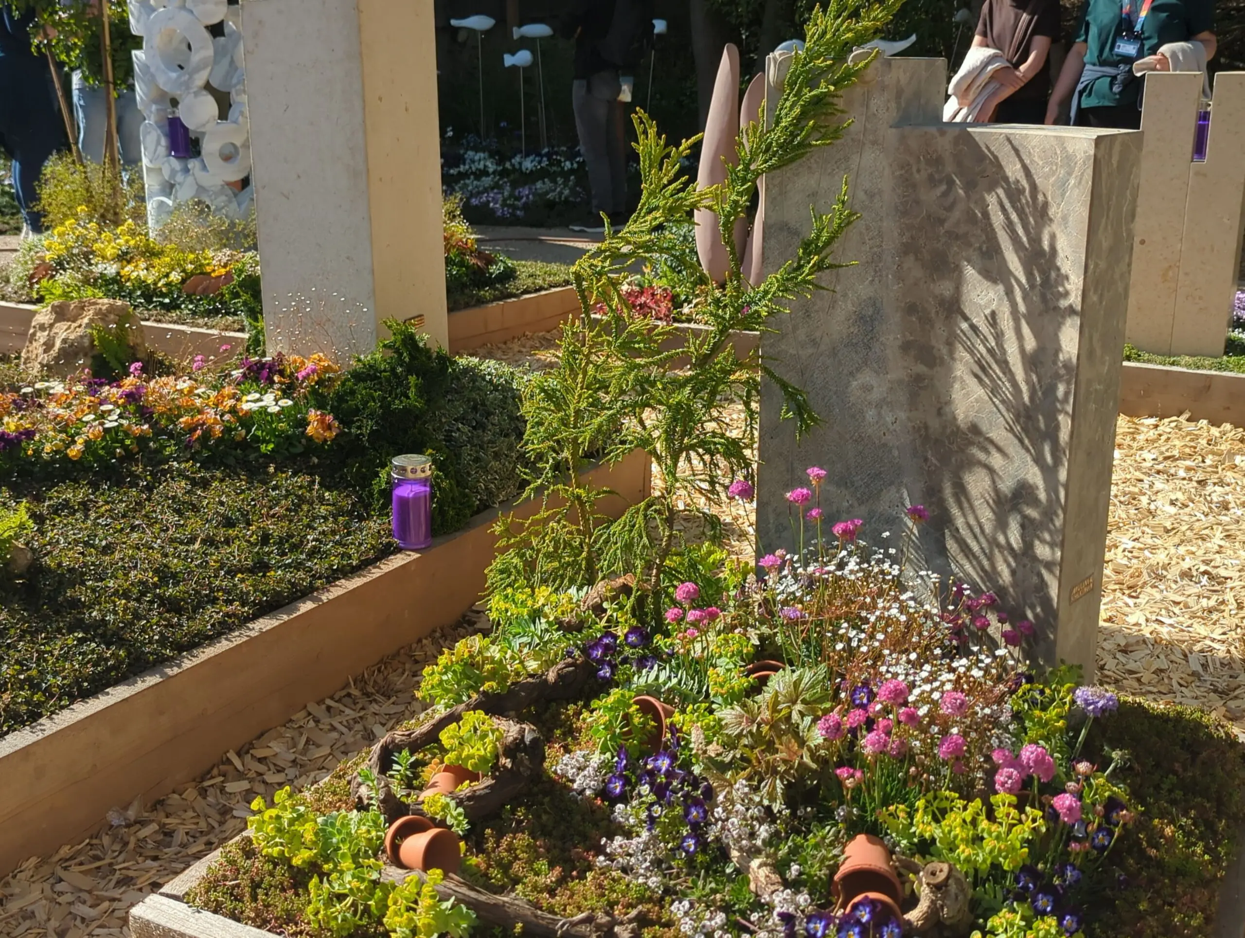 Urnengrab Wolf Kühnle Landesgartenschau Ellwangen Detail